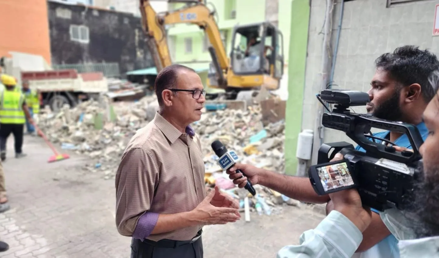 މ.ރަބީއުވިލާ ތަޅައިލުމުގެ މަސައްކަތް 14 ދުވަހުގެ ތެރޭގައި ނިންމާލައިފި