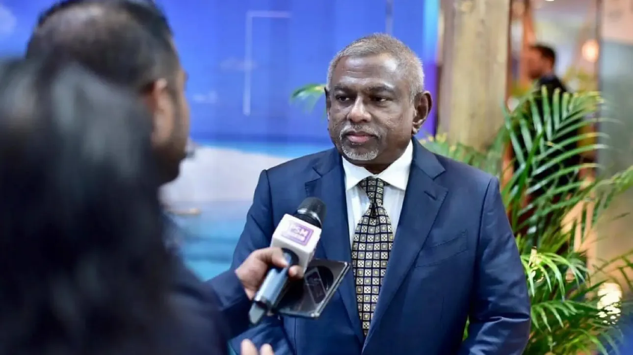 ސަންލޭންޑް ހޮޓެލްސްގެ އެއް ހިއްސާދާރު، މުހައްމަދު ނަޒީރު. (ފޮޓޯ/އަވަސް)
