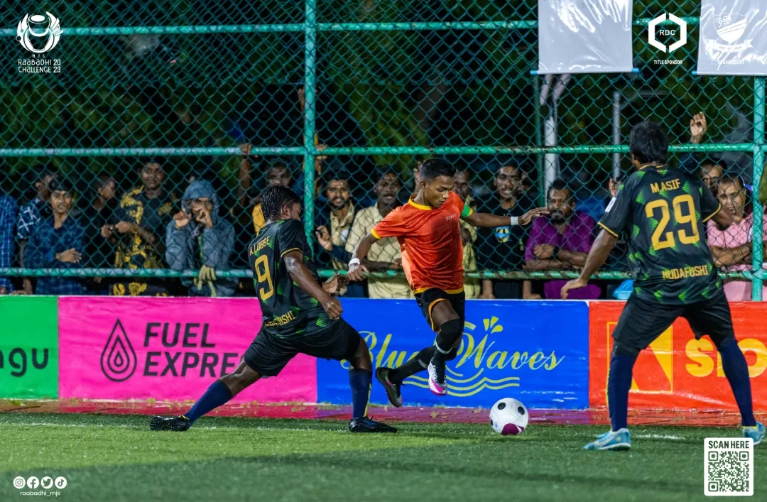 އާރުޑީސީ އެމްޖޭއެސް ރާބަދި ޗެލެންޖް 2023: ޖޯލި މޯލްޑިވްސް އާއި ކުޑަފުށި އެއްވަރުވެ، މާމުނަގައު މުބާރާތުން ކަޓައިފި!