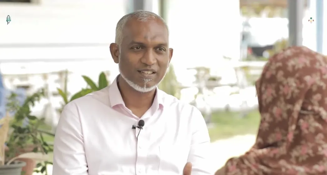 ރައީސުލްޖުމްހޫރިއްޔާ ޑރ މުހައްމަދު މުޢިއްޒު