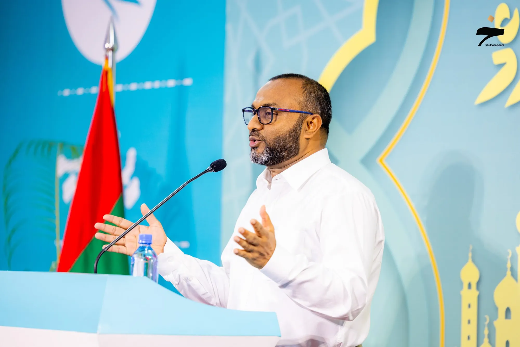 އިސްލާމިކް މިނިސްޓަރު ޑރ. މުހައްމަދު ޝަހީމް އަލީ ސައީދު -- ފޮޓޯ: ޕީއެންސީ