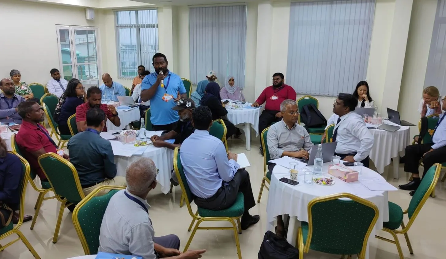 ބޭ އޮފް ބެންގާލް ލާޖް މެރިން އީކޯސިސްޓަމް ޕްރޮޖެކްޓުގެ މަސައްކަތު ބައްދަލުވުމެއް ބާއްވައިފި