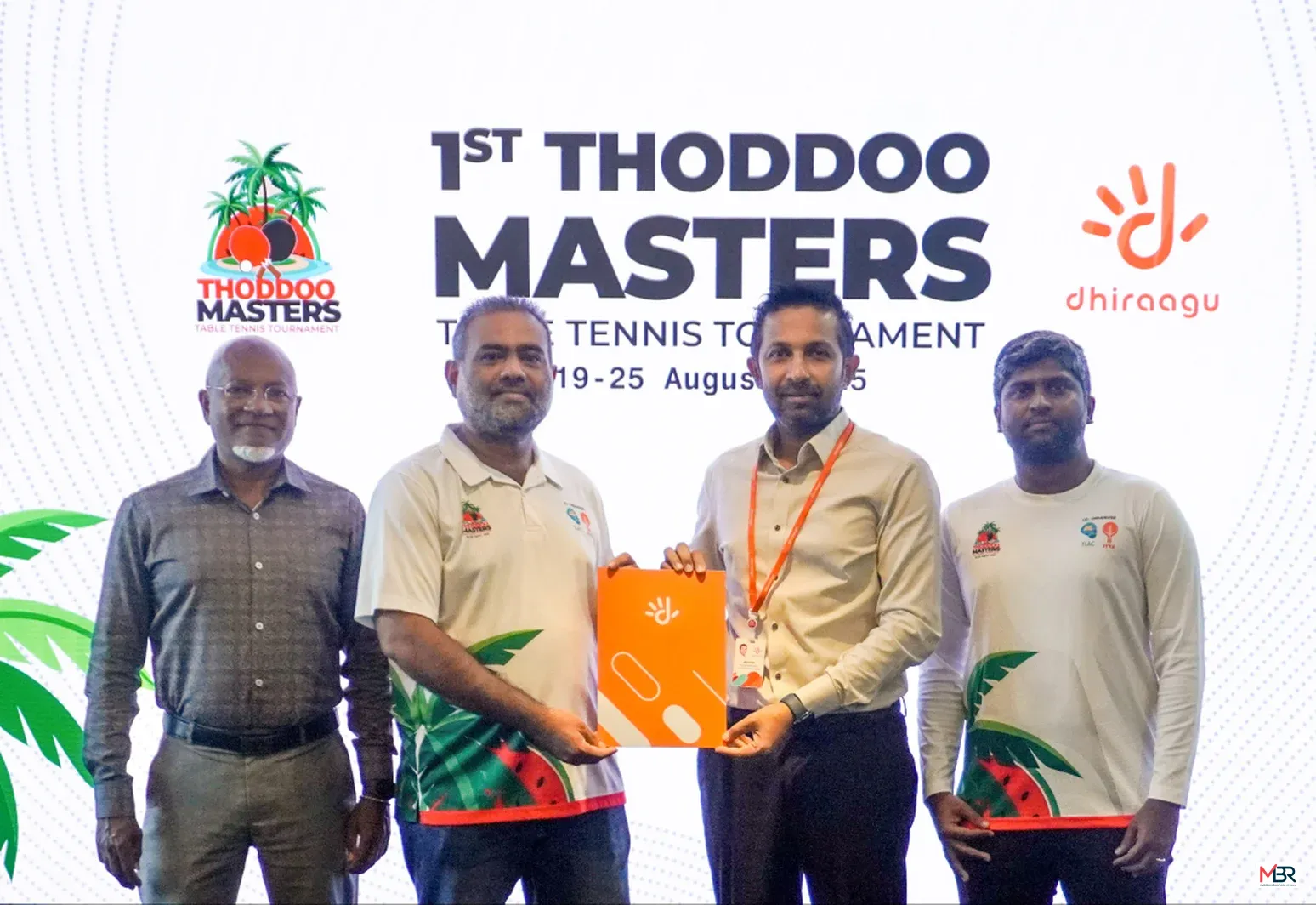 Dhiraagu Signs On as Digital Partner for First International Table Tennis Tournament in Maldives