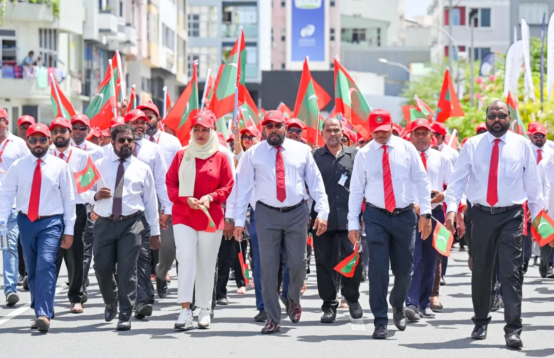 ޤާސިމްގެ ކެމްޕޭން ނިންމާލުމުގެ ބޮޑު ހިނގާލުން މިއަދު ހަވީރު