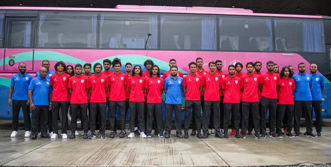20 އަހަރުންދަށުގެ ސާފް ޗެންޕިއަންޝިޕް 2022 ގައި ވާދަކުރި ދިވެހި ގައުމީ ޓީމު.. ފޮޓޯ: ސިޑިބަރި