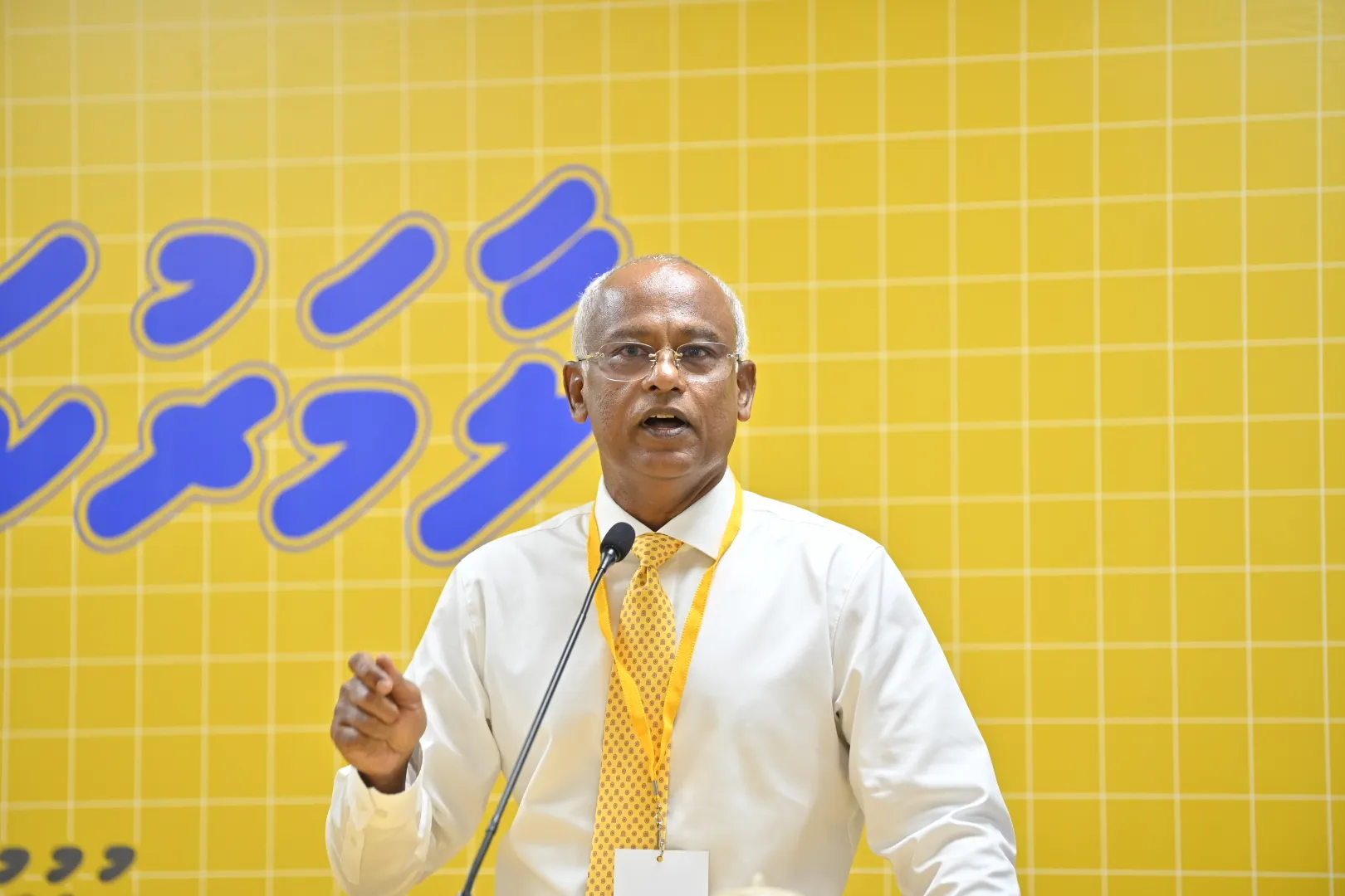 ކުރީގެ ރައީސް އިބްރާޙީމް މުޙައްމަދު ޞާލިޙް: ފޮޓޯ/އެމްޑީޕީ