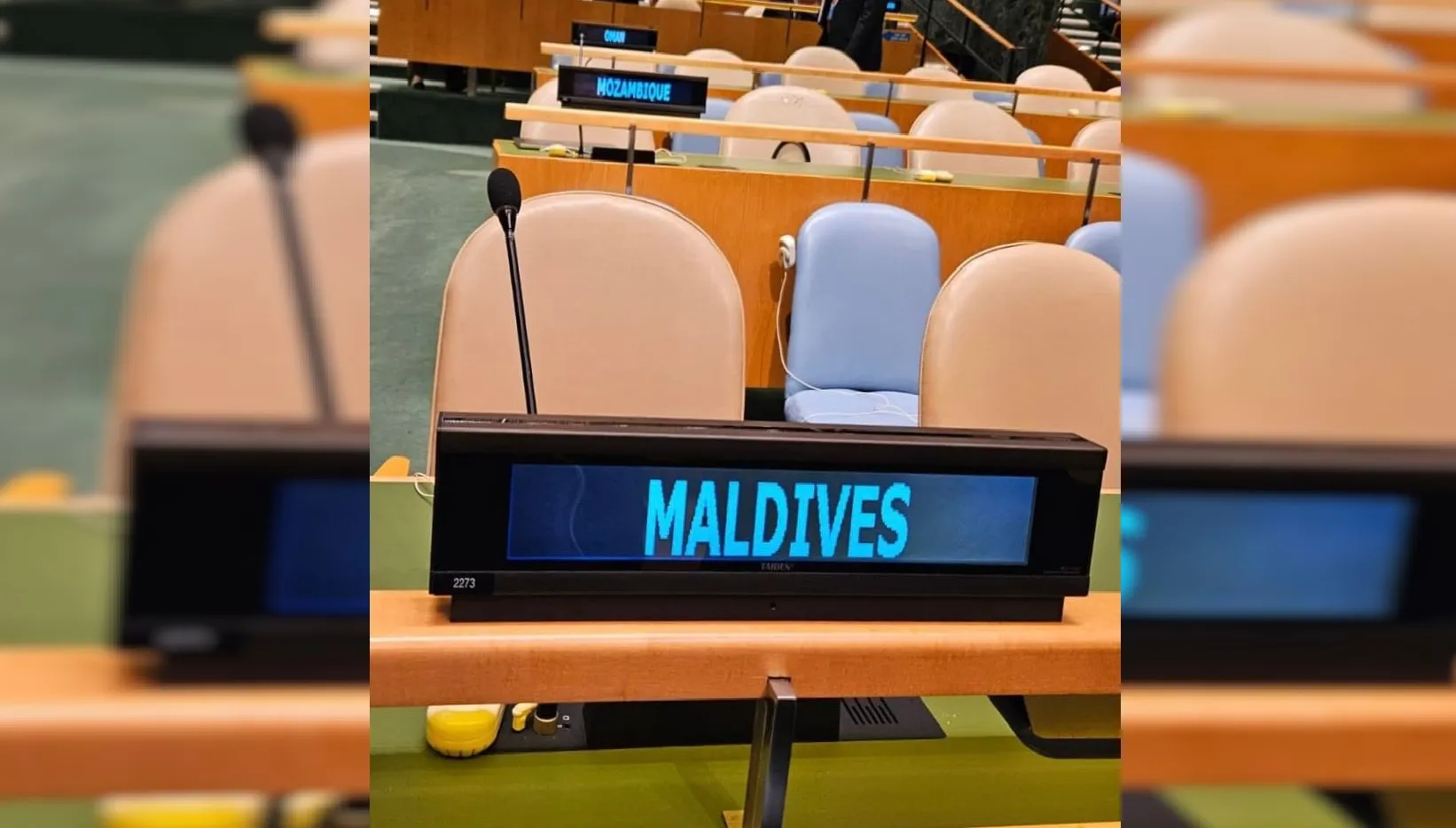 The seats left empty in UN General Assembly as Netanyahu starts to speak