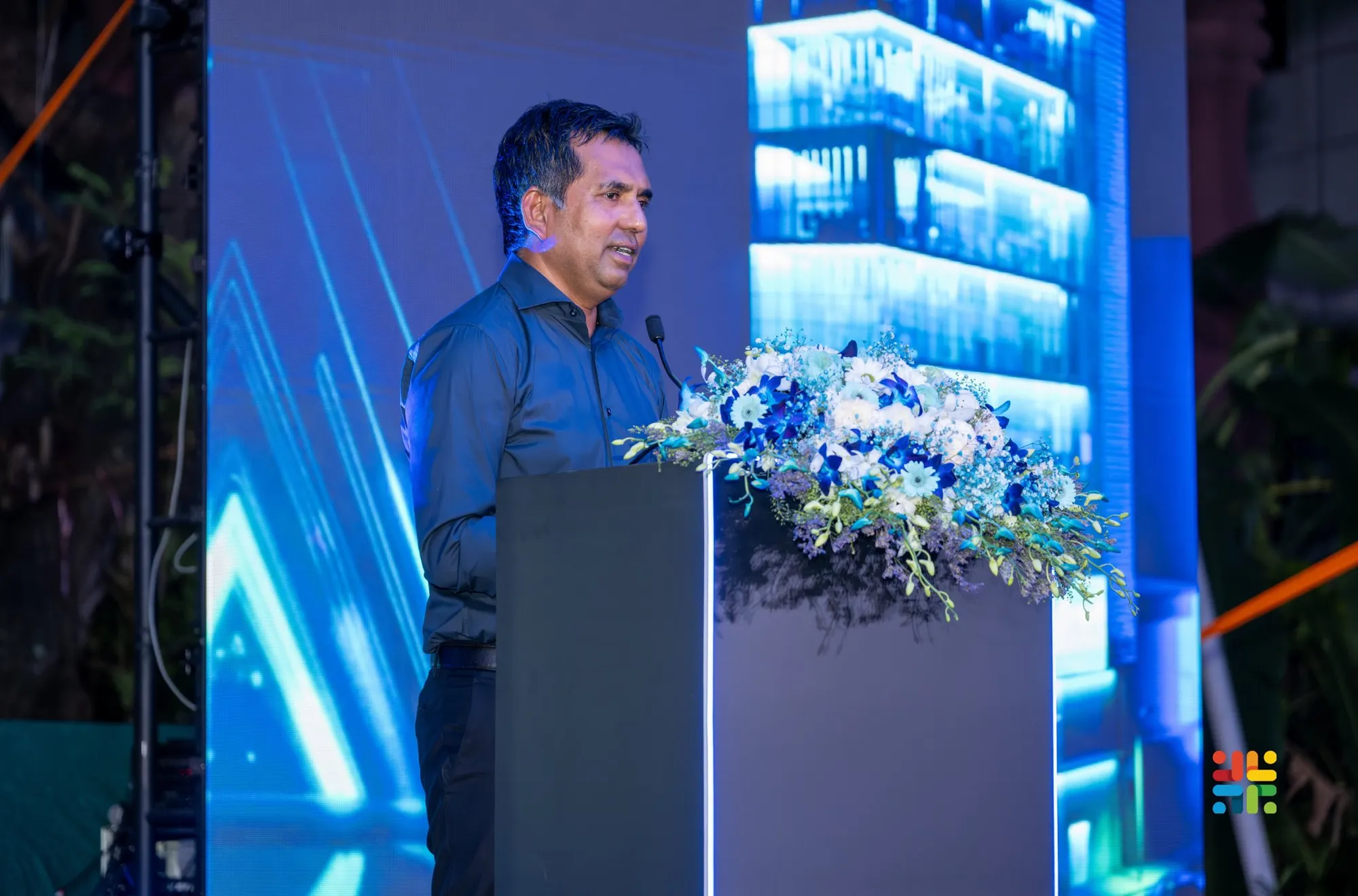 އިގުތިސާދީ ކަންކަމާ ބެހޭ ވަޒީރު މުހައްމަދު ސައީދު-- ފޮޓޯ: ބީސީސީ