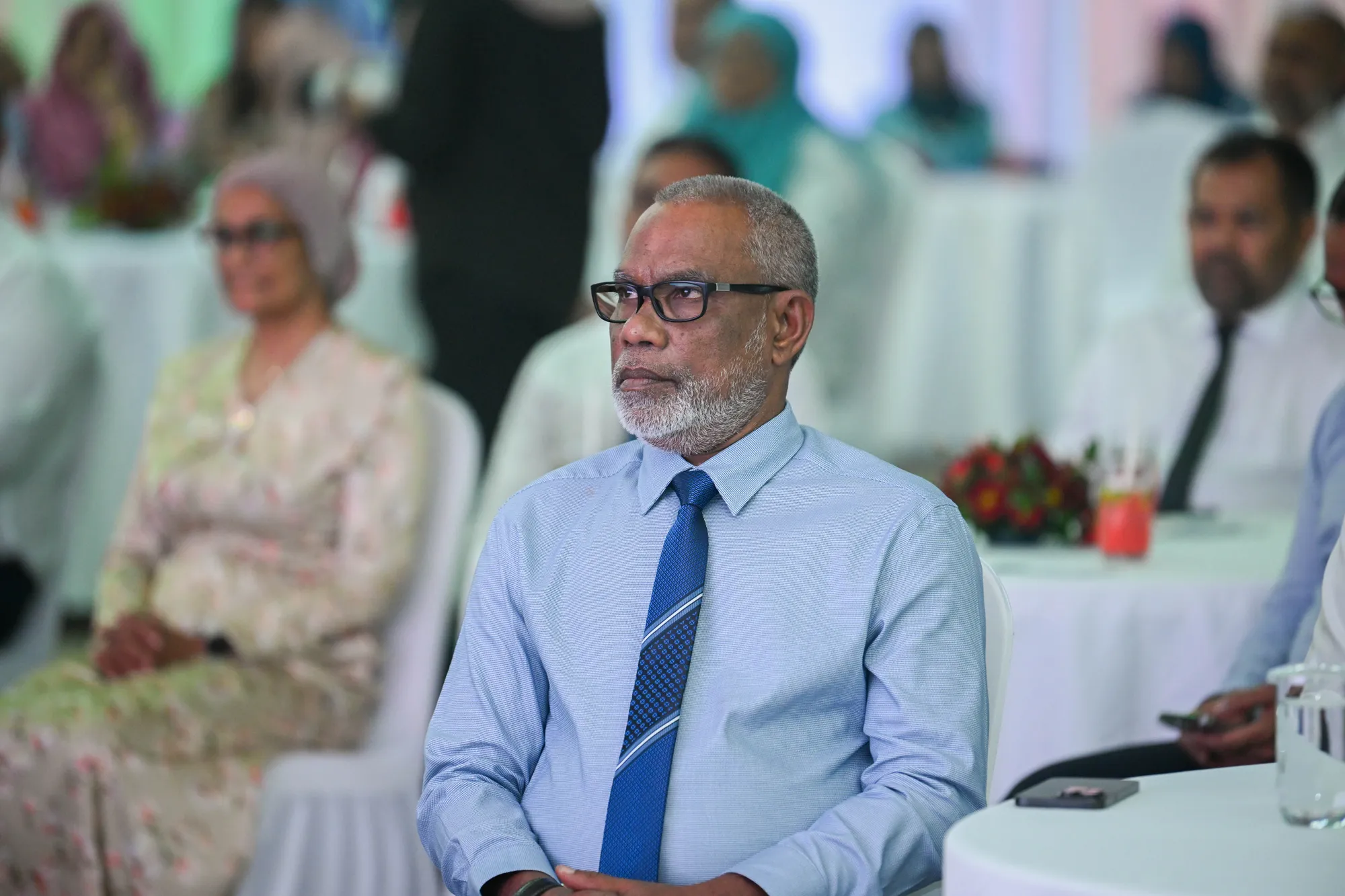މަޖިލީހުގެ ރައީސް އަދި ޕީއެންސީގެ ޗެއަރޕާސަން އަބްދުއްރަހީމް އަބްދުﷲ