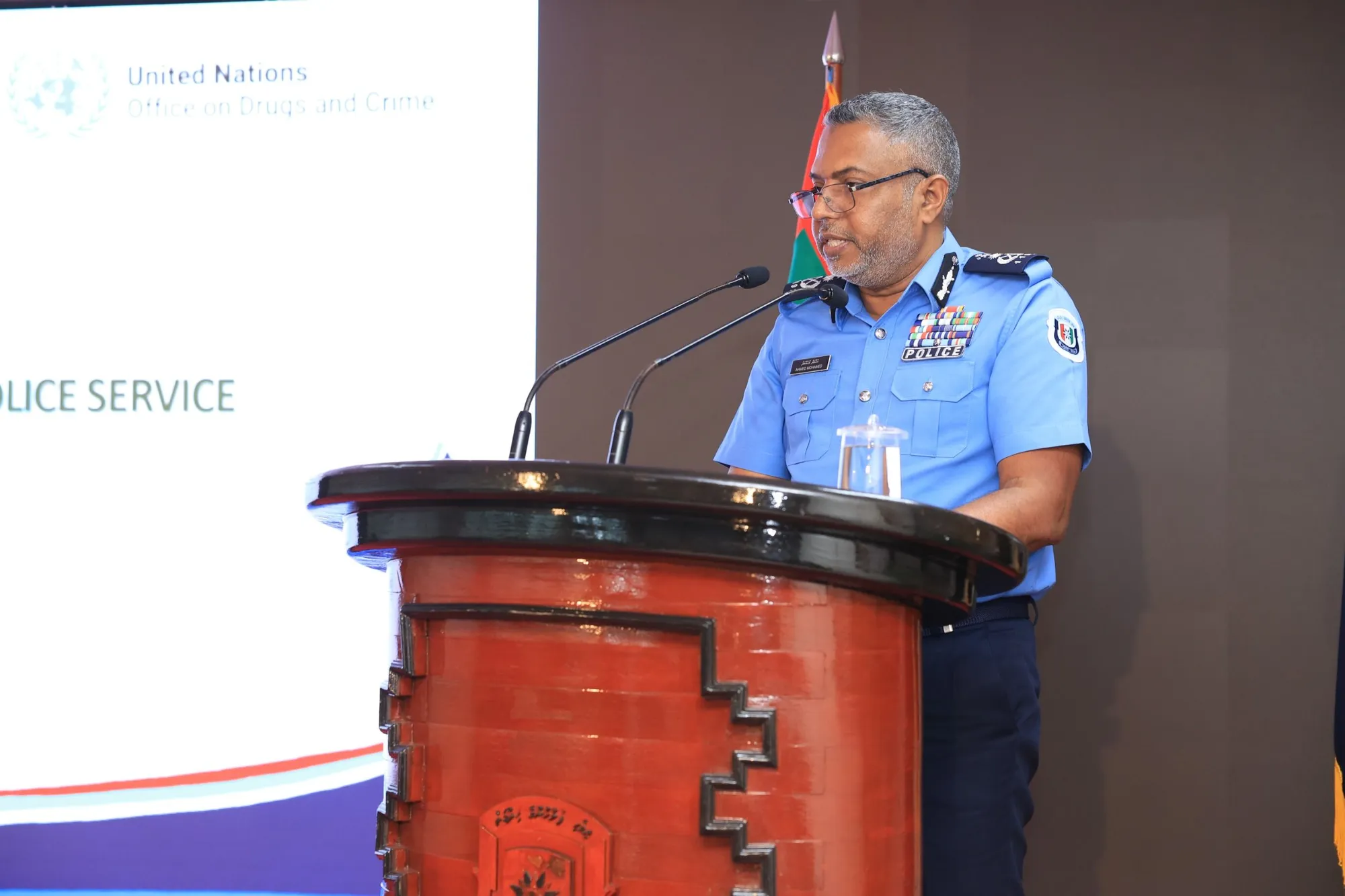 ކޮމިޝަނަރ އޮފް ޕޮލިސް އަޙްމަދު މުޙައްމަދު- ފޮޓޯ/ ޕޮލިސް
