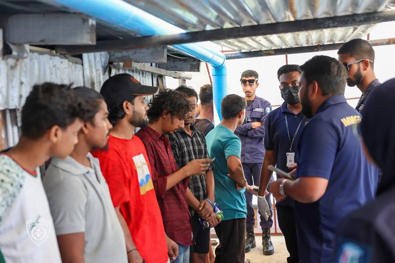 From a documentation check carried out by Immigration (Photo/Maldives Immigration)