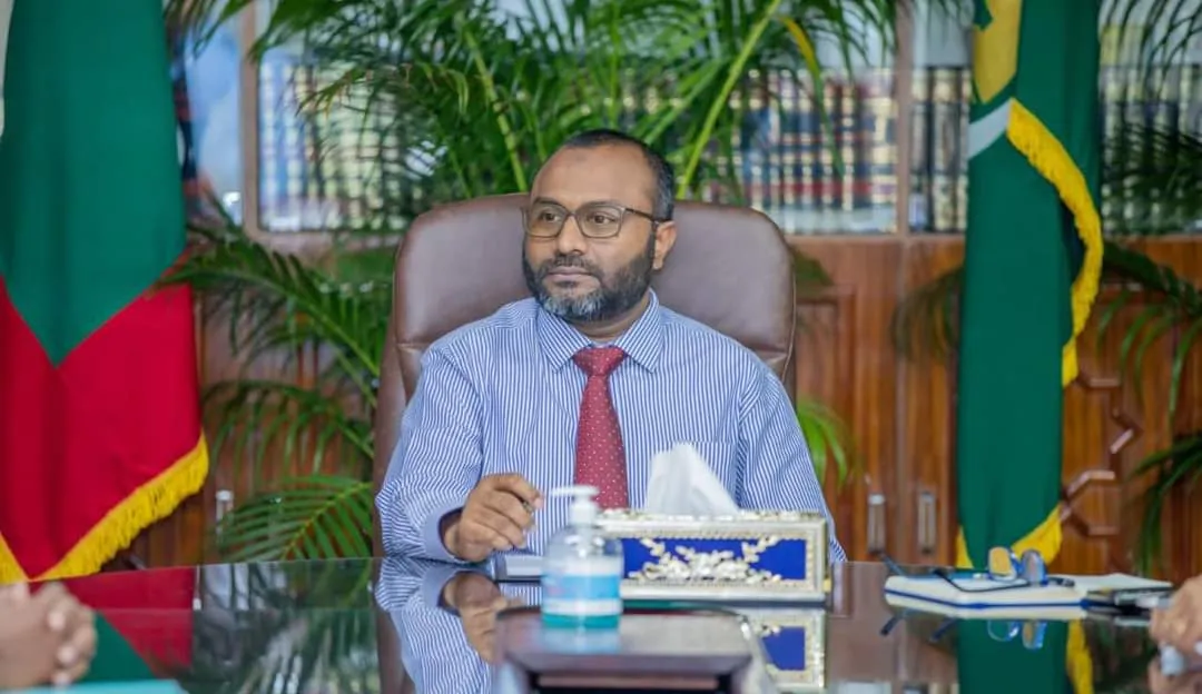 އިސްލާމިކް މިނިސްޓަރ ޑރ. މުހައްމަދު ޝަހީމް ޢަލީ ސަޢީދު-- ފޮޓޯ/ މިނިސްޓްރީ
