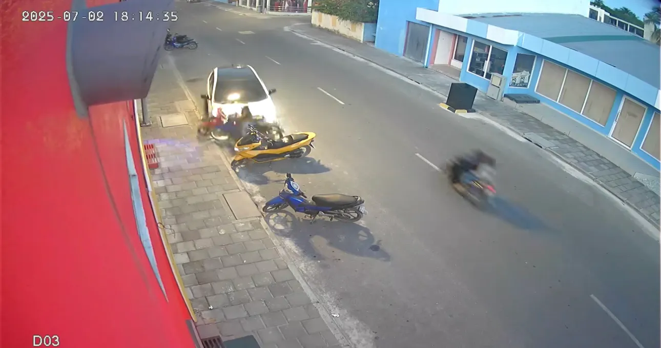 މިރޭގެ އެކްސިޑެންޓްގެ މަންޒަރެއް