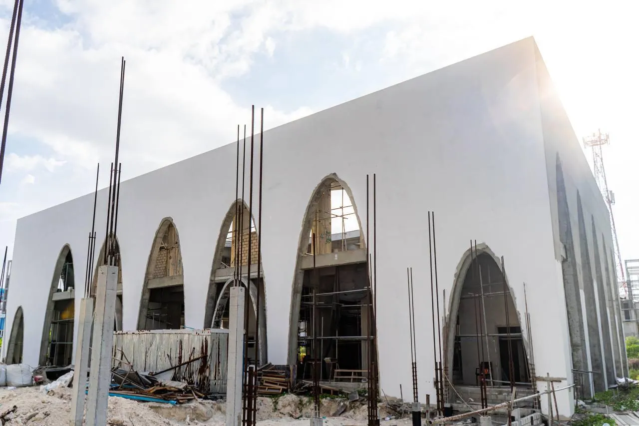 އެސްޖޭ މިސްކިތުގެ ބޮޑުބައި ނިމިފައިވާ ކަމަށް އިސްލާމިކް މިނިސްޓްރީން ވިދާޅުވެއްޖެ