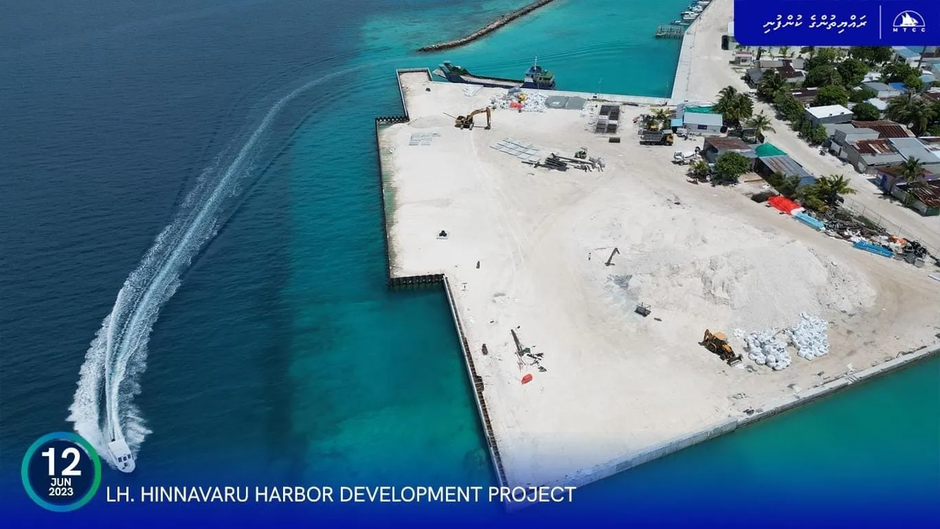ހިންނަވަރު ބަނދަރު ތަރައްޤީ ކުރުމުގެ މަޝްރޫޢު ނިމުމާއި ގާތަށް