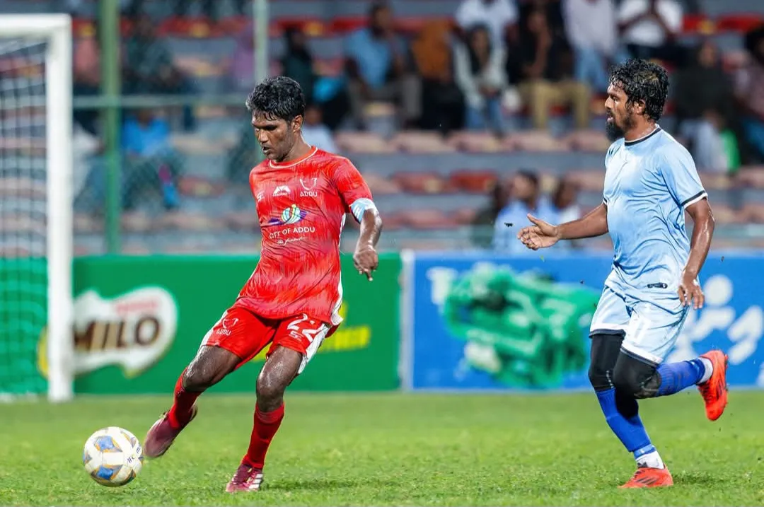 އައްޑޫ ސިޓީ އާއި އަލިފުށި ވާދަކުރި މެޗުގެ ތެރެއިން... ފޮޓޯ: ވަގުތު ސްޕޯޓްސް