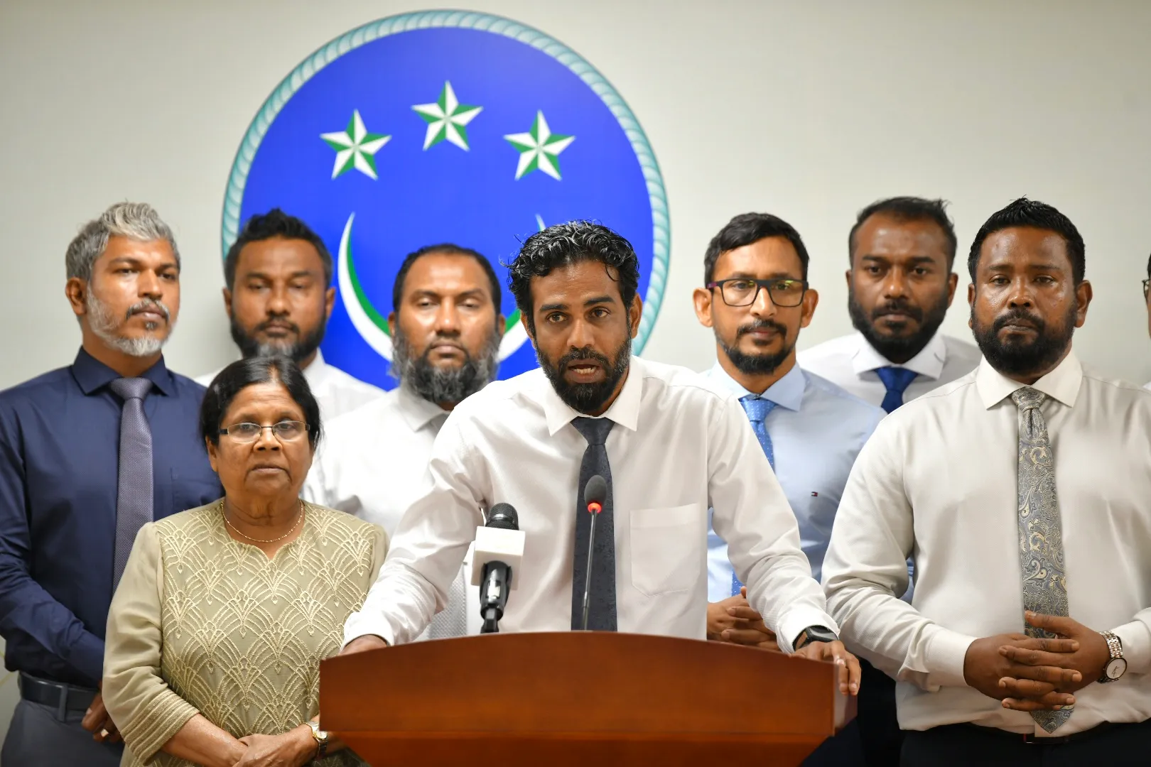މަނަދޫ ދާއިރާގެ މެންބަރު ހުސްނީ މުބާރަކު-- ފޮޓޯ: މަޖިލިސް