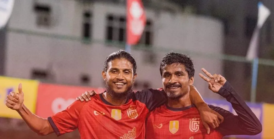 ކަލައިދޫ އާއި ގަން ވާދަކުރި މެޗުގެ ތެރެއިިން... ފޮޓޯ: ގޯލްޑަން ފުޓްސަލް އެސޯސިއޭޝަން