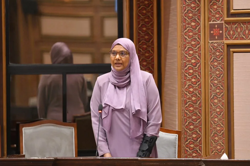 Minister of Social and Family Development, Dr. Aishath Shiham