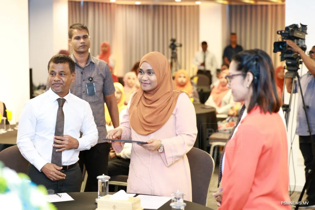 First lady launching the new Health Establishment Management System (HEMS) (Photo/President's Office)