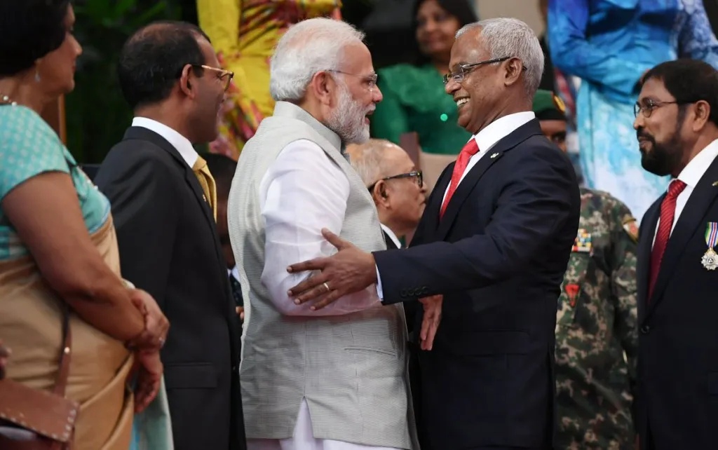 ރައީސް ޞާލިޙް އާއި މޯދީ- ފޮޓޯ/ ރައީސް އޮފީސް