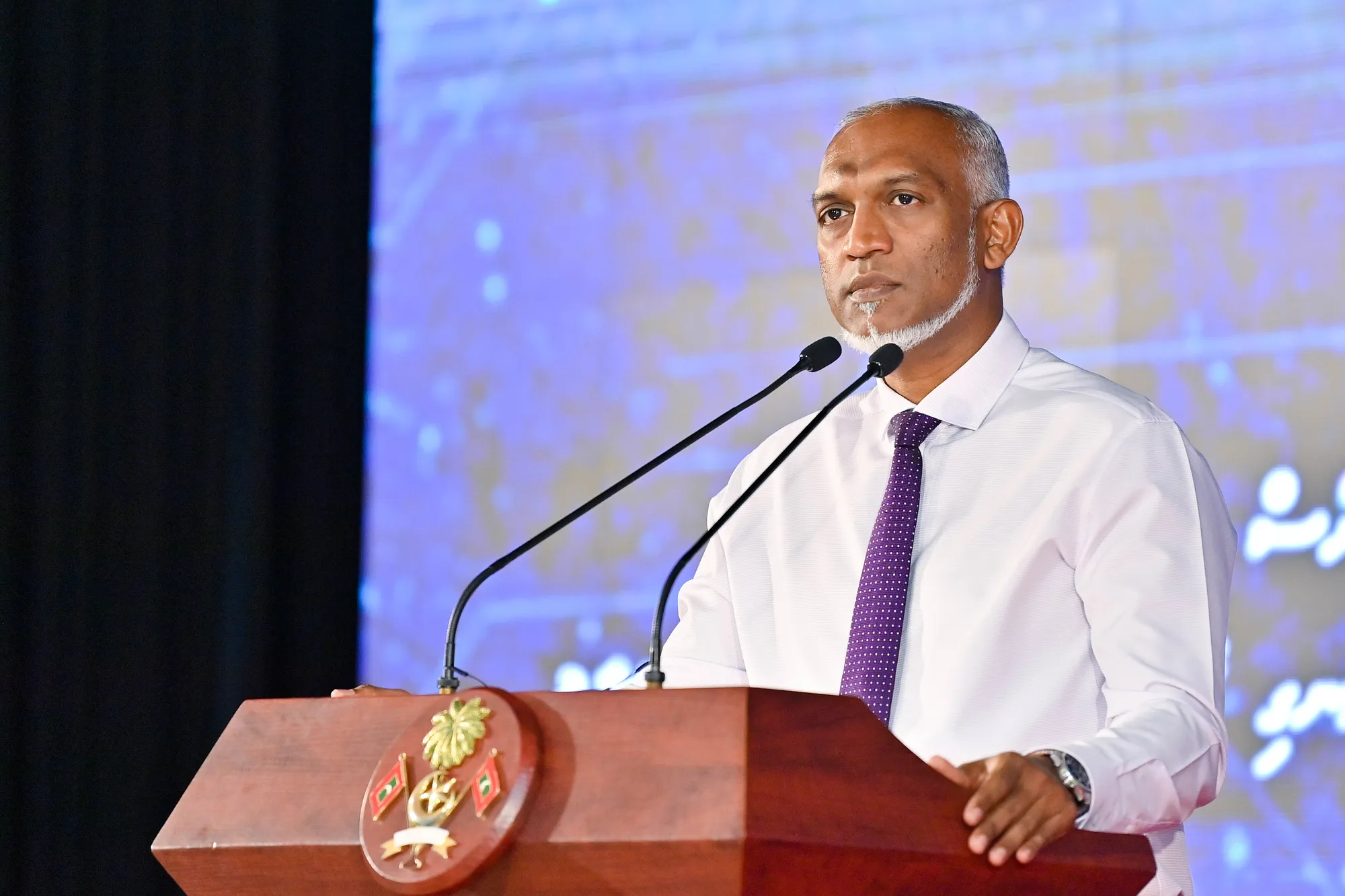ރައީސުލްޖުމްހޫރިއްޔާ ޑރ މުހައްމަދު މުޢިއްޒު