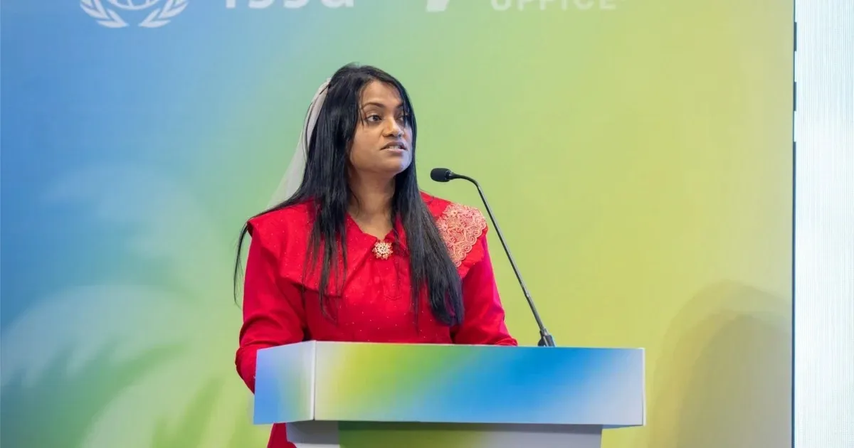 މަރިޔަމް ޝިއުނާ -- ފޮޓޯ: ޕެންޝަން އޮފީސް