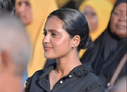 އެމްޑީޕީގެ އަންހެނުންގެ ރޫޙުގެ އައު ނައިބްރައީސާ މަރިޔަމް އީމާ ޝަފީޤު -- ފޮޓޯ: އެކްސް