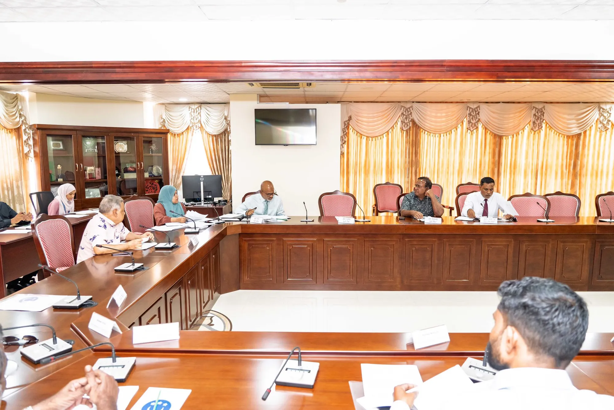 Parliament’s Public Accounts Committee meeting (Photo/People's Majlis)