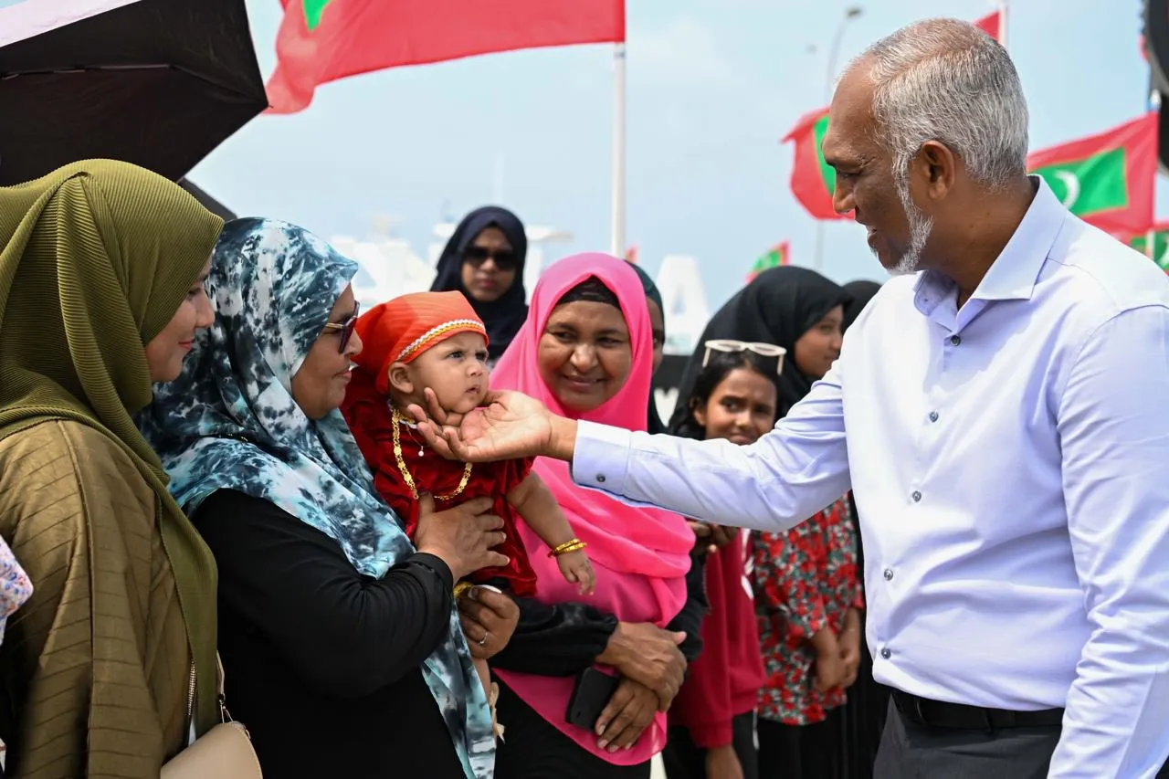 ރައީސް ޑރ.މުހައްމަދު މުއިއްޒު-- ފޮޓޯ: ރައީސް އޮފީސް