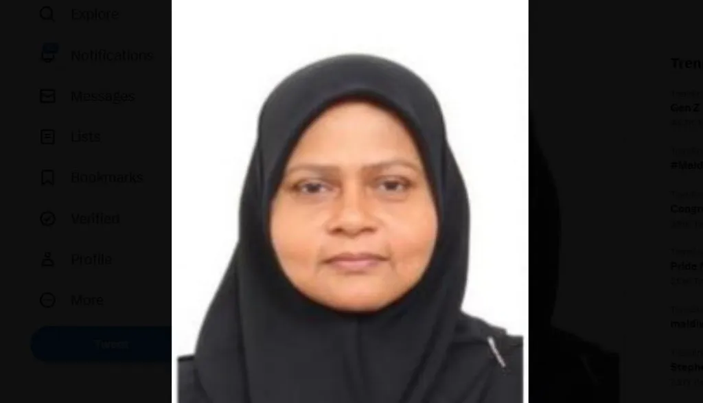 މާލެއިން ދިވެހި އަންހެނަކު ގެއްލިގެން ހޯދަނީ