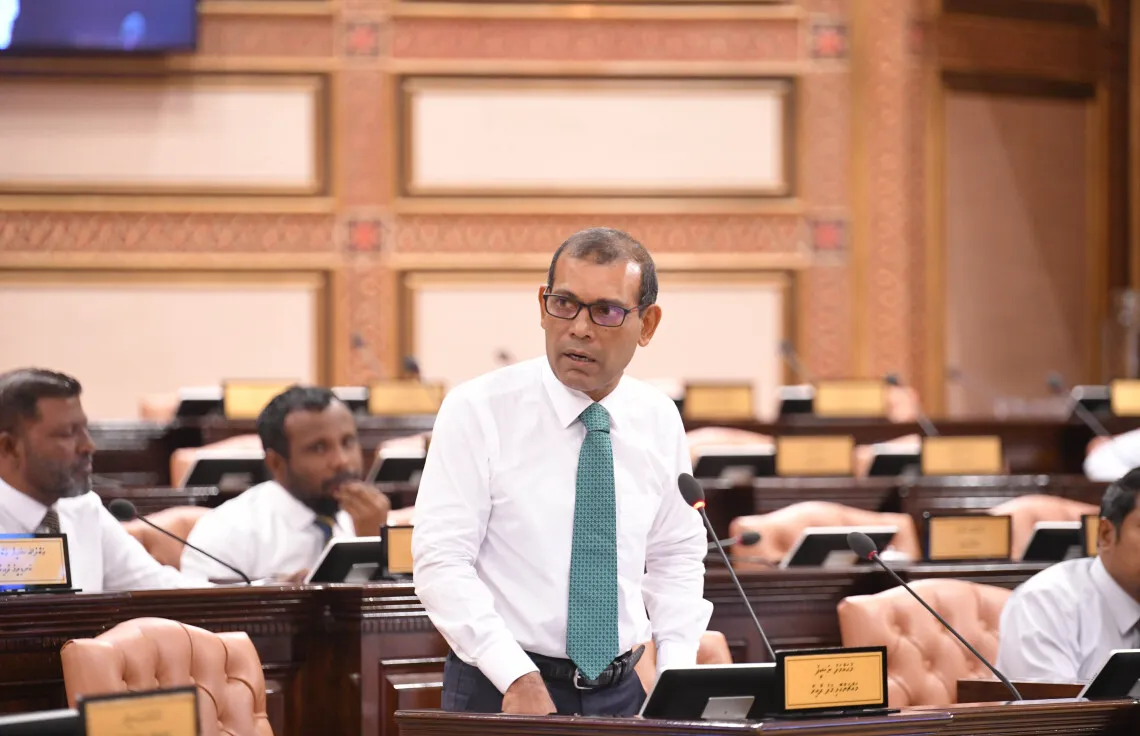 ޖެނުއަރީ މަހުން ފެށިގެން މެމްބަރުކަމުގެ މުސާރަ ނެގުން ހުއްޓާލައިފިން: ރައީސް ނަޝީދު