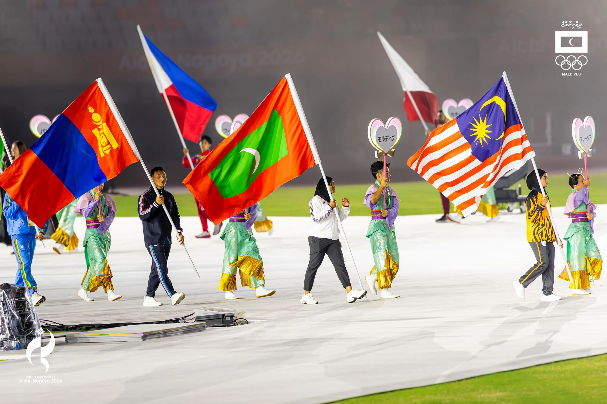 ކުލަގަދަ ރަސްމިއްޔާތަކާއެކު އޭޝިއަން ގޭމްސް ނިންމާލައިފި