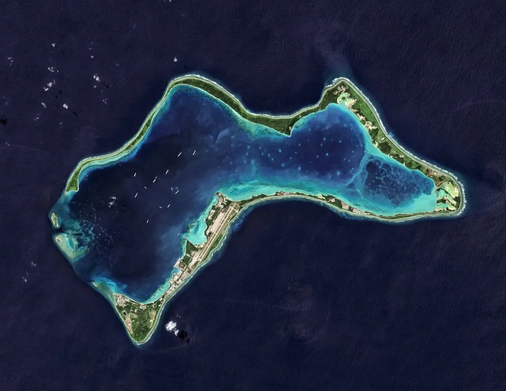 The island of Diego Garcia  (Photo/Getty Images)