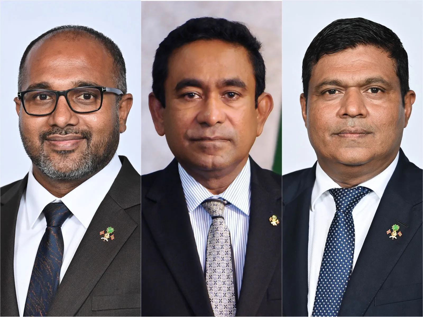 ރައީސް ޔާމީން (މ) އިހްސާން (ވ) އަމީން (ކ)