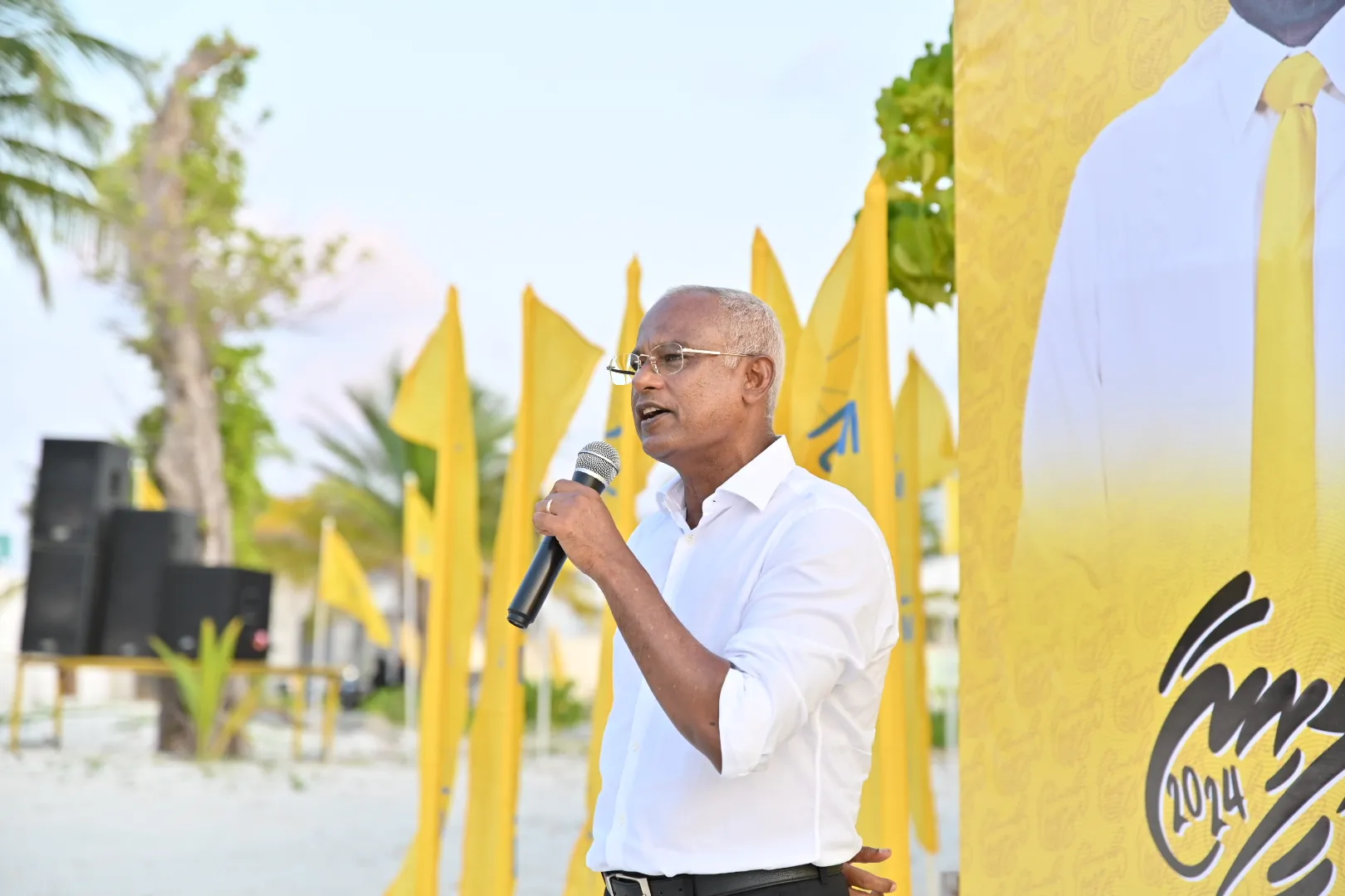 ކުރަން ފަށާފައި ހުރި ހުރިހާ މަސައްކަތެއް މި ސަރުކާރުން ހުއްޓާލައިފި: ރައީސް ޞާލިހު
