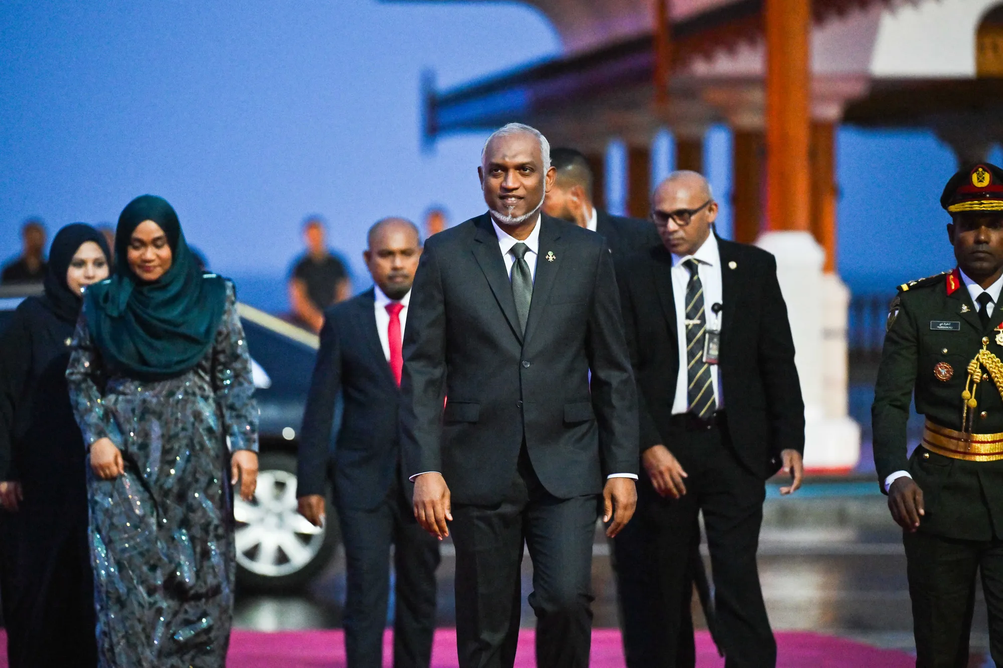 ގައުމީ ދުވަހުގެ ދިދަ ނެގުމުގެ ރަސްމިއްޔާތުގެ ތެރެއިން -- ފޮޓޯ: ރައީސް އޮފީސް