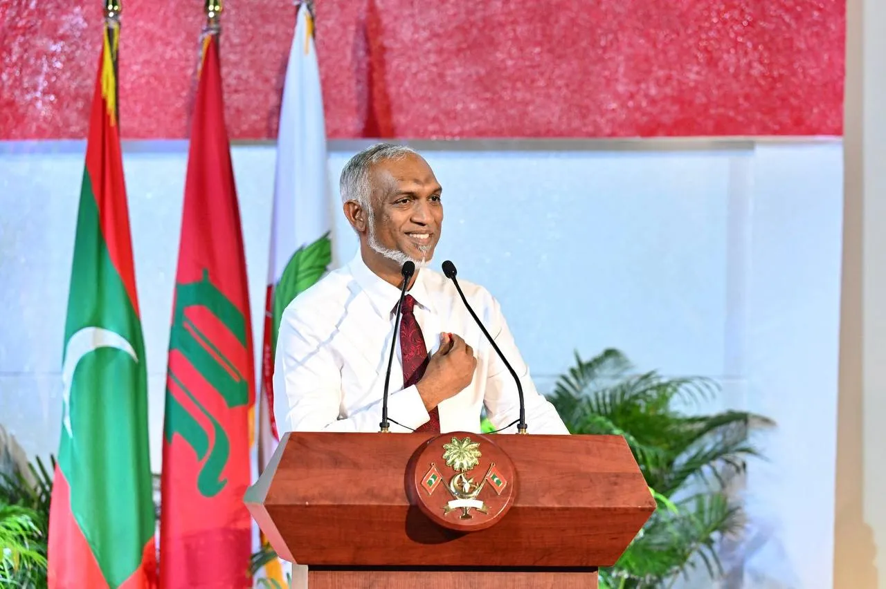 ރައީސުލް ޖުމްހޫރިއްޔާ ޑރ.މުޙައްމަދު މުޢިއްޒު -- ފޮޓޯ: ރައީސް އޮފީސް