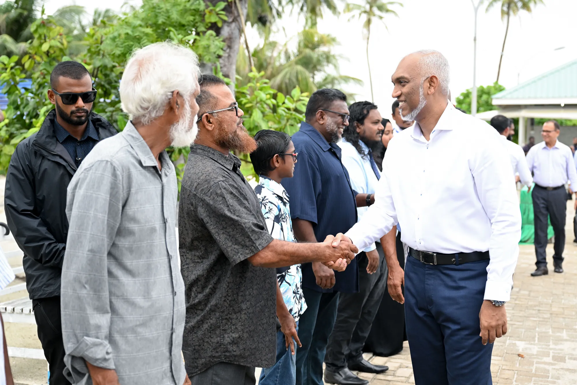 ރައީސުލްޖުމްހޫރިއްޔާ ޑރ. މުޢިއްޒު ނ. ކުޑަފަރިއަށް ވަޑައިގަތުން: ފޮޓޯ/ ރައީސް އޮފީސް