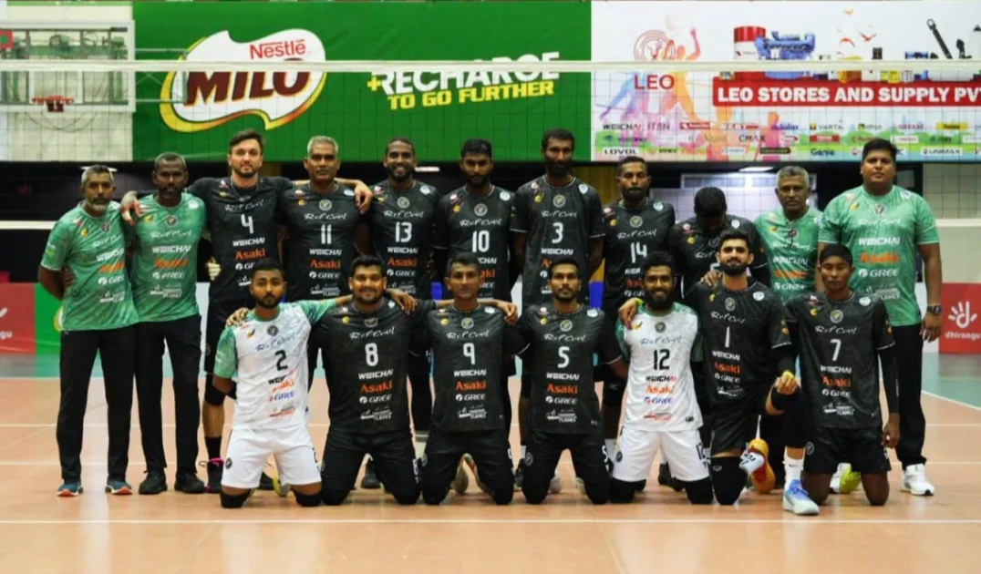 ދިވެހި ސިފައިންގެ ކުލަބުގެ ވޮލީ ޓިމު..
