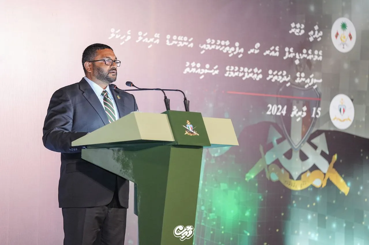 ވަޒީރު މުހައްމަދު ޣައްސާން މައުމޫން-- ފޮޓޯ: ވޮއިސް