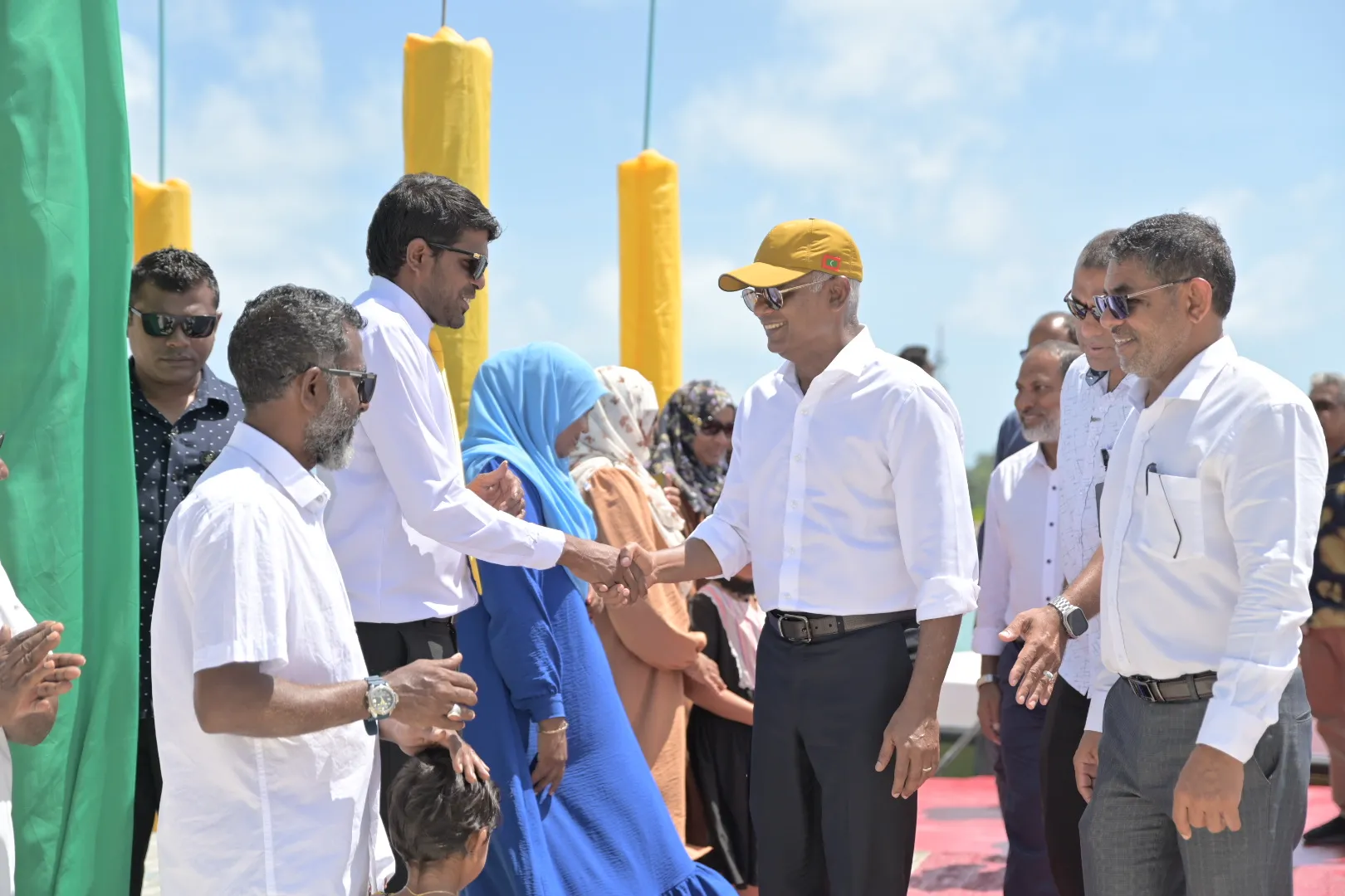 ރައީސް ޞާލިޙް ކެޔޮދުއަށް ވަޑައިގެންފި