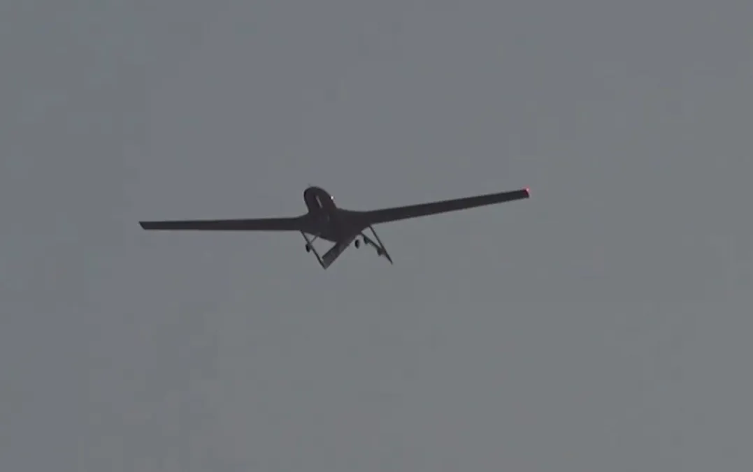 UAV drone that was utilized in the search and rescue mission for the boat (Photo/MNDF)