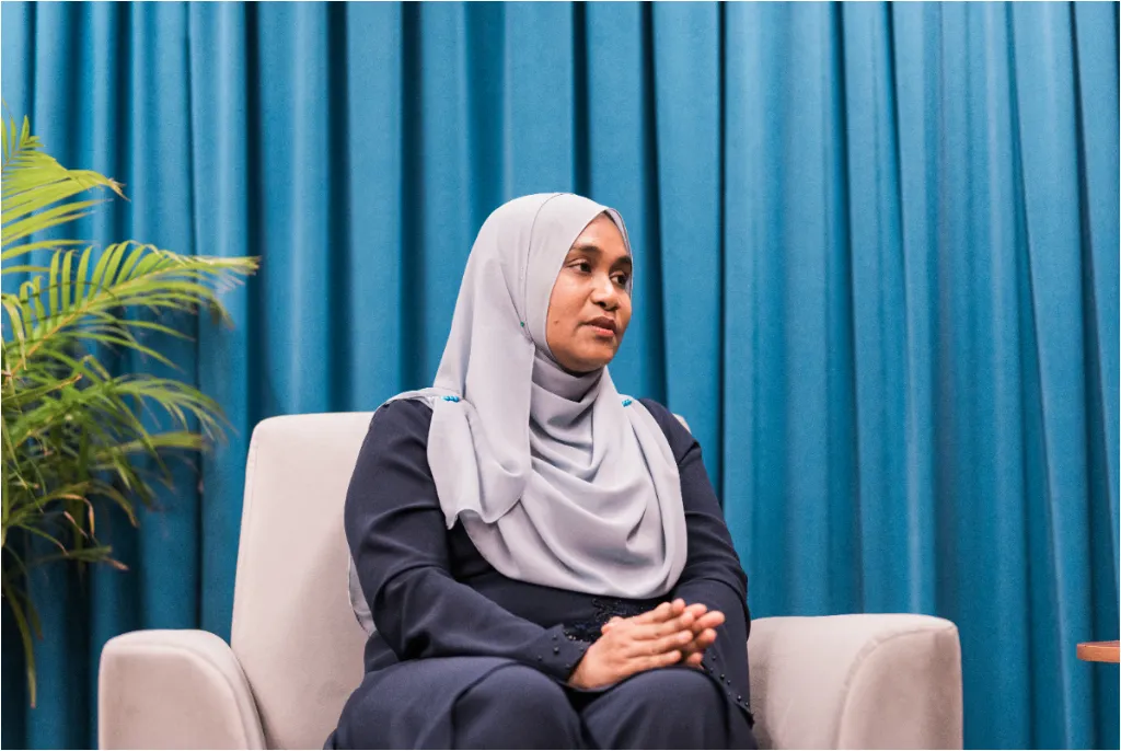 އެންމެ ބޮޑު އަމާޒަކީ ގައިންގަޔަށް ނާރާ ބަލިތަކާ ގުޅޭ އެންޖީއޯތަކަށް އެހީވުން: މެޑަމް ސާޖި