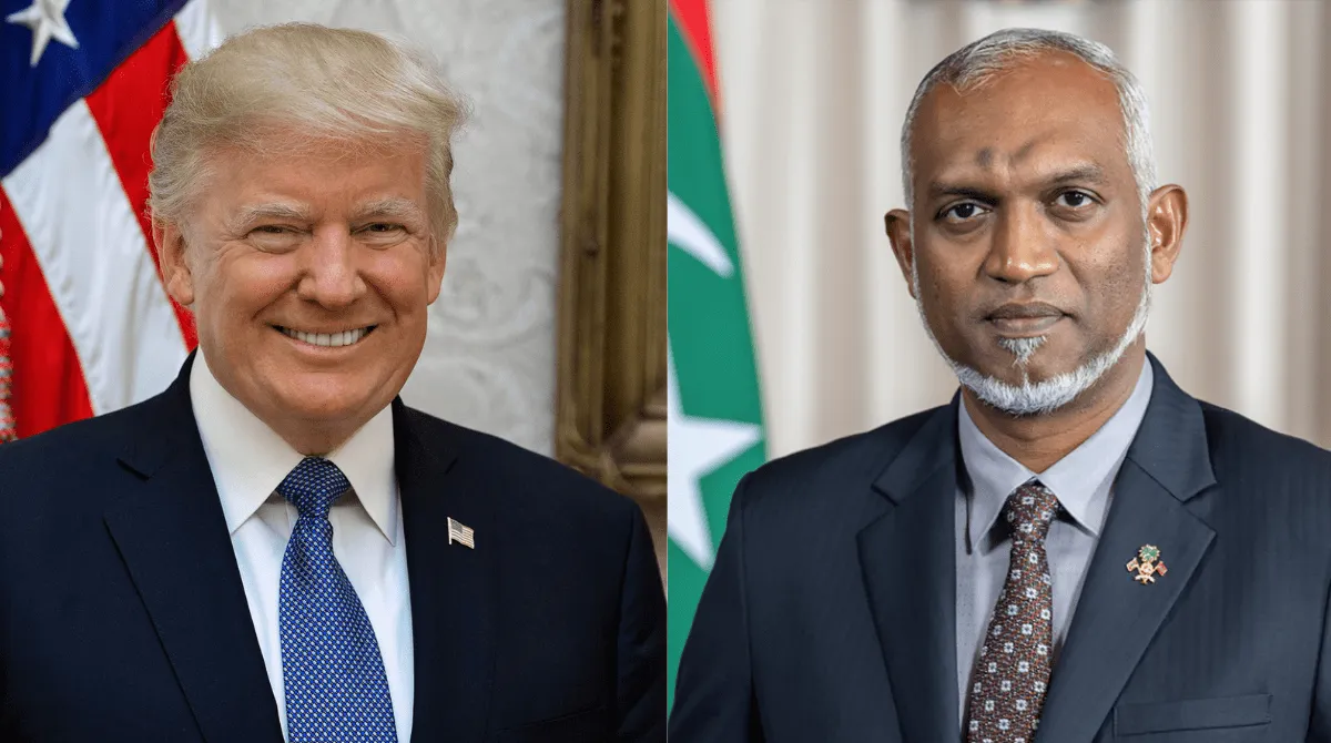 President Dr. Muizzu and President Trump