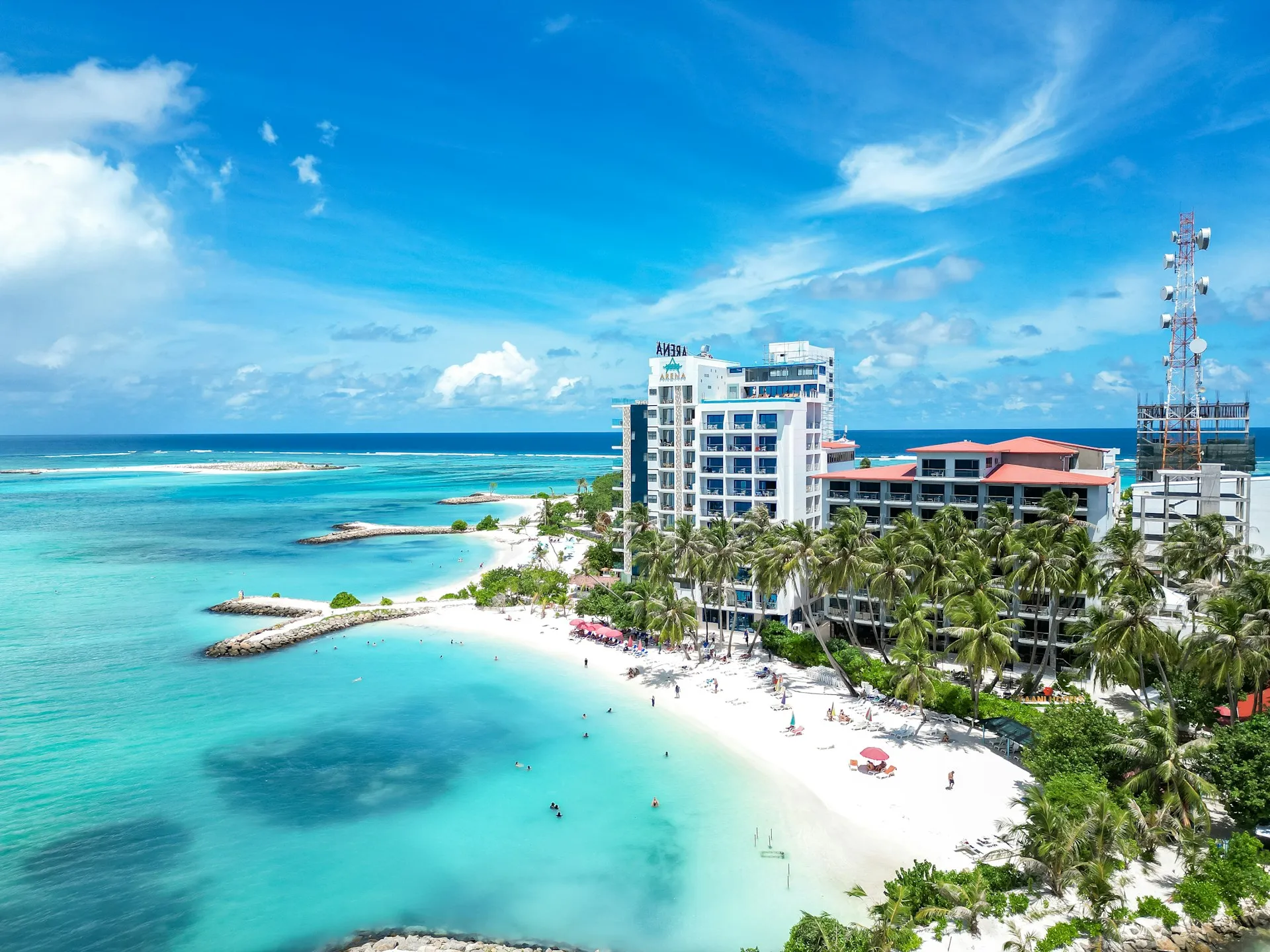 Maafushi, home to the highest number of guesthouses in the Maldives (Photo/ Maafushi Council)