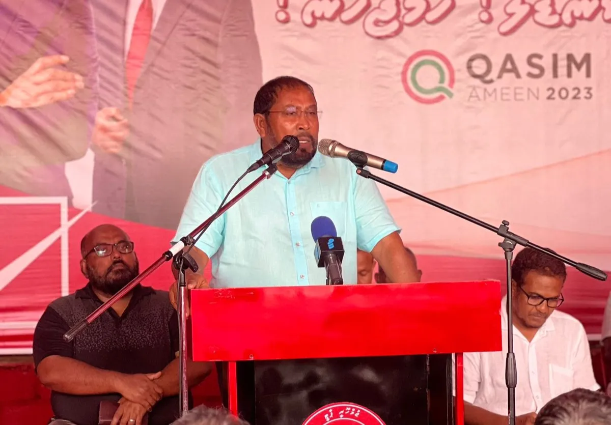 ރައީސް ޞާލިހު ވެރިކަމަށް ގެނައީ ގާބިލު ވީމައެއް ނޫން؛ އެ ނޫން ގޮތެއް ނެތީމާ: ގާސިމް