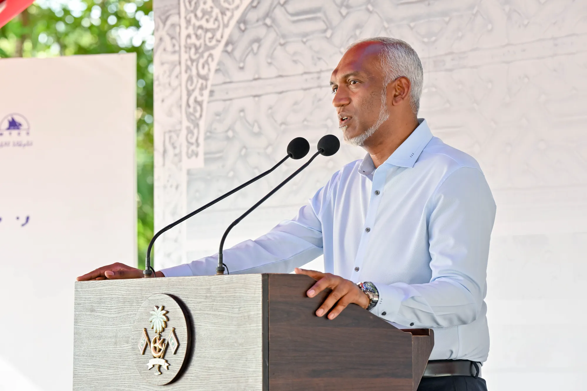 ބިލެއްދޫއަށް ރައީސް ދެއްވީ ބިން ހިއްކެން އޮތް އެންމެ ބޮޑުކޮށް ހިއްކައިދޭނެކަމުގެ ޔަގީންކަން