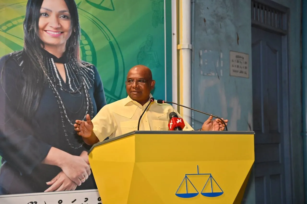 Abdullah Shahid, President of the Maldivian Democratic Party (MDP)