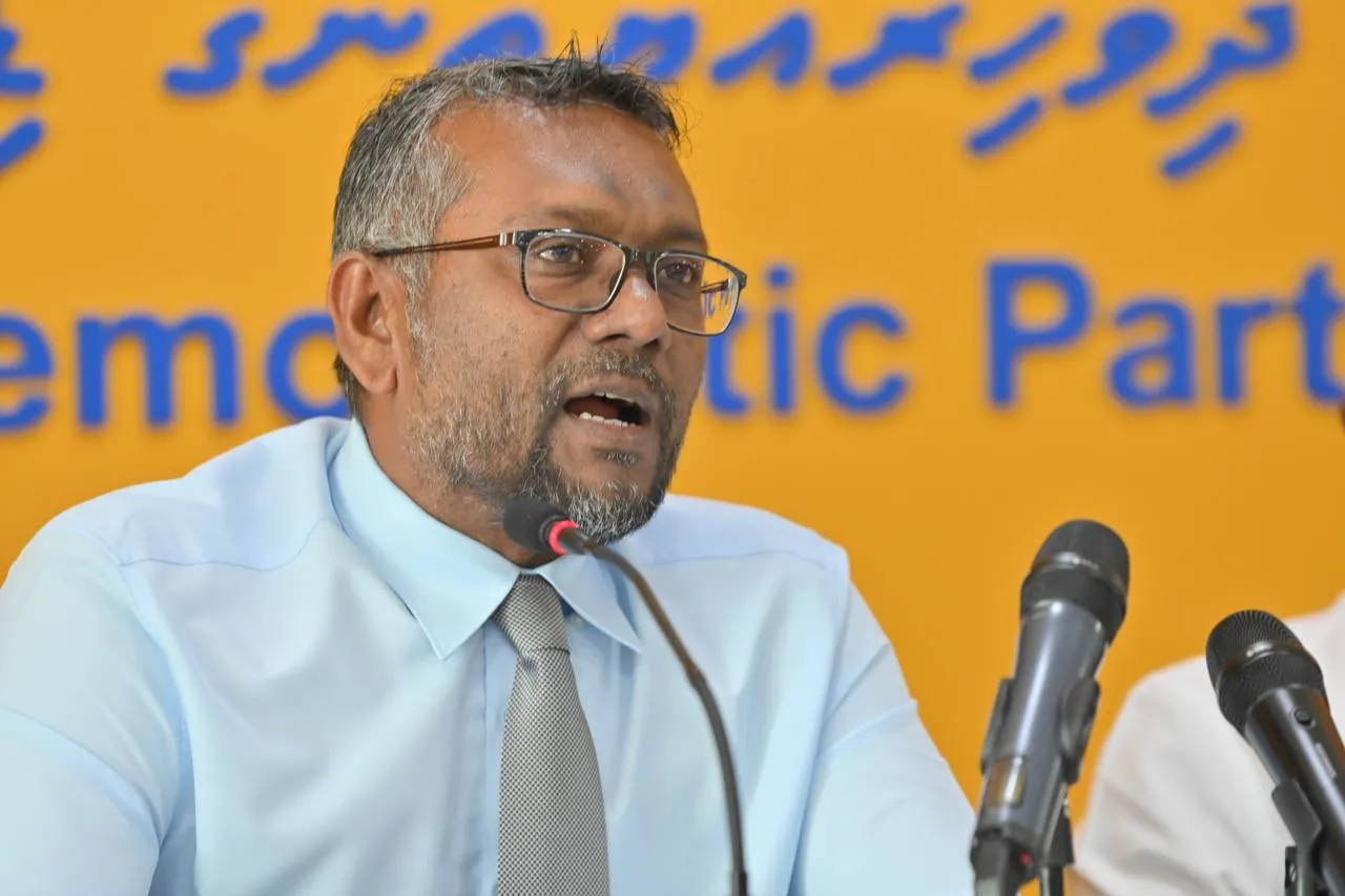 އެމްޑީޕީގެ ޗެއަރޕާސަން ފައްޔާޒު އިސްމާޢީލް: ފޮޓޯ/ އެމްޑީޕީ